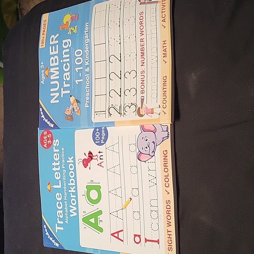 Trace letters and numbers
